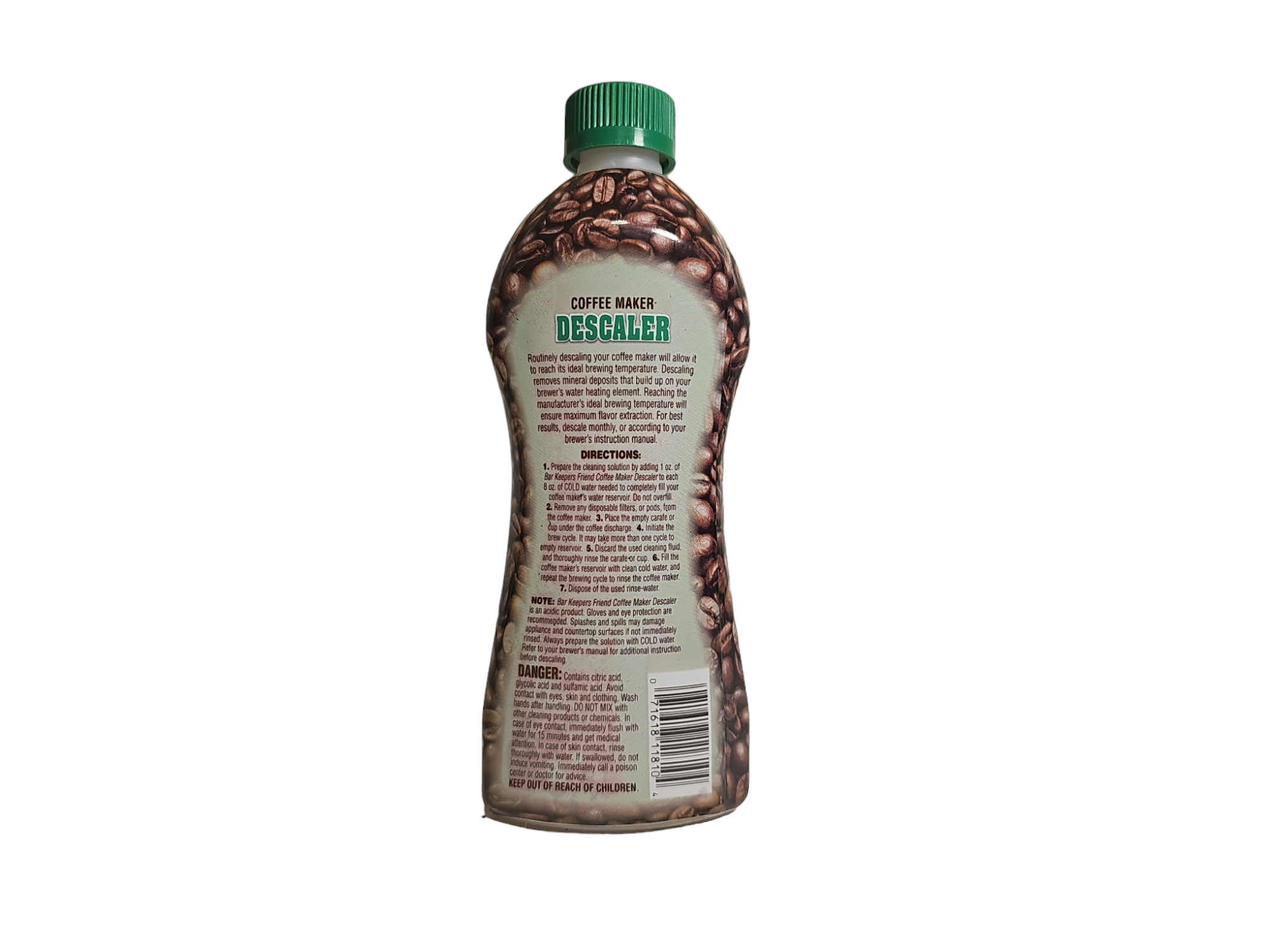 Descalsificador de Cafetera Descale Coffee 355ml BKF