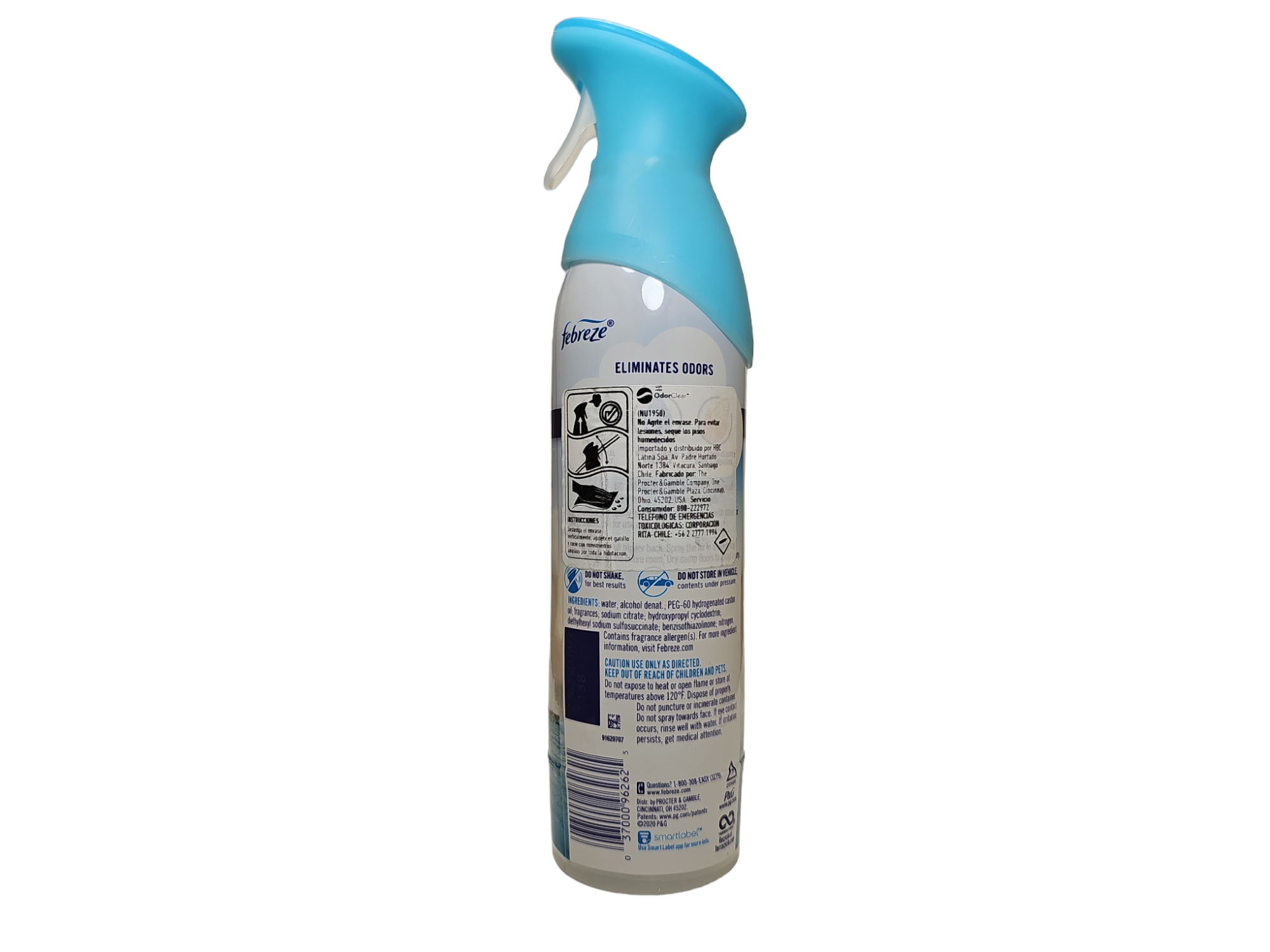 Aromatizante Ambiental Air Bora Bora Waters 250g Febreze