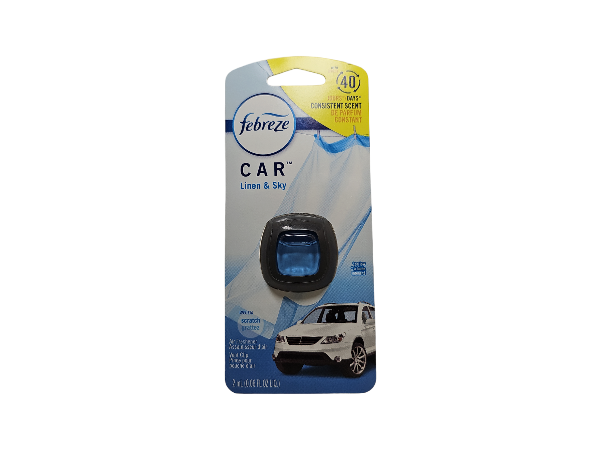 Aromatizante Para Autos Febreze Linen & Sky
