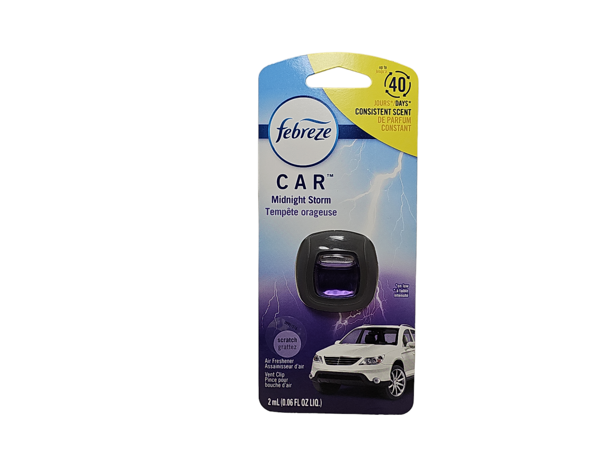 Aromatizante Para Autos Febreze Midnight Storm
