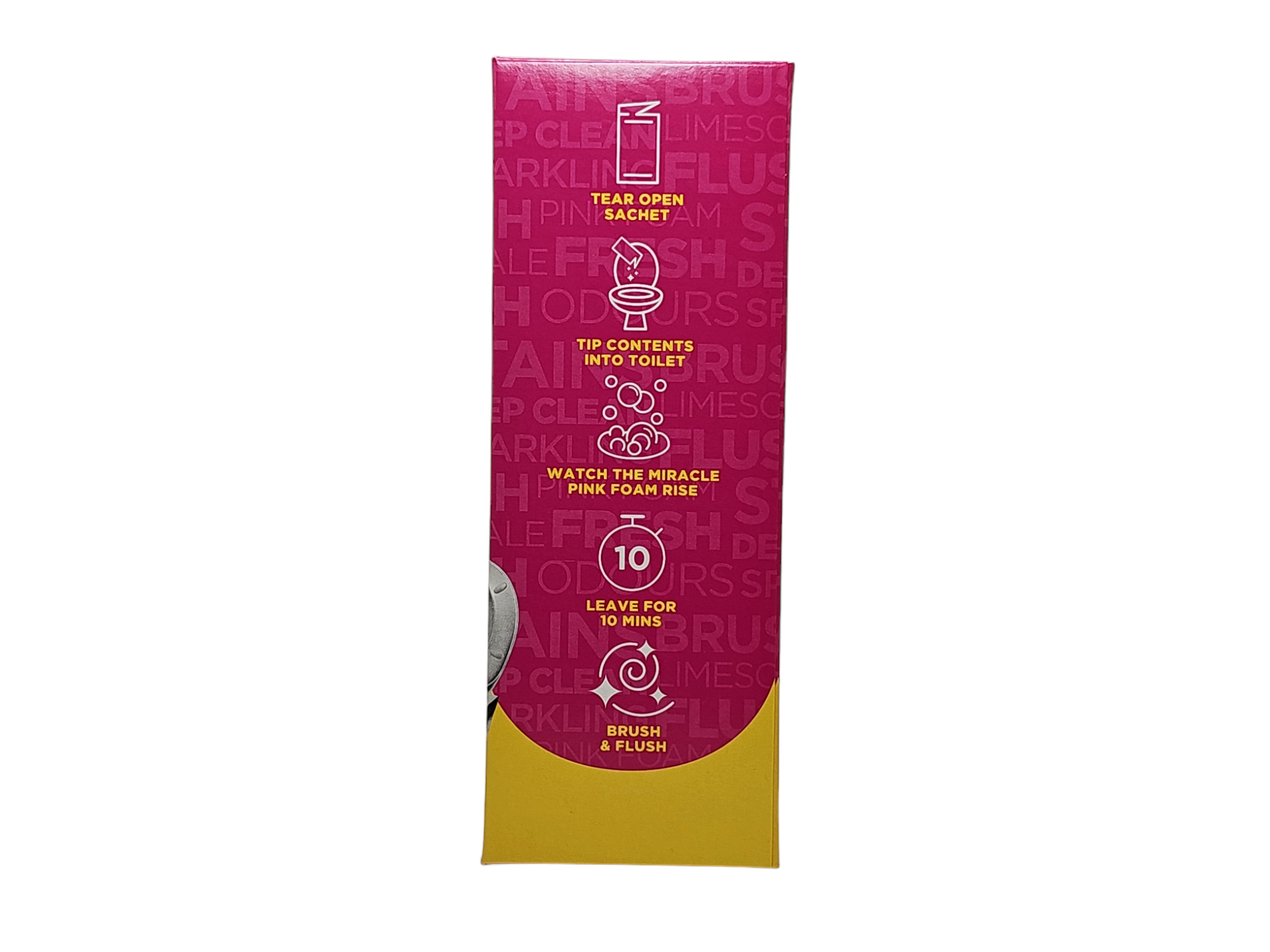 Espuma Activa Limpia Inodoro 3 Un x 100g (300g) The Pink Stuff