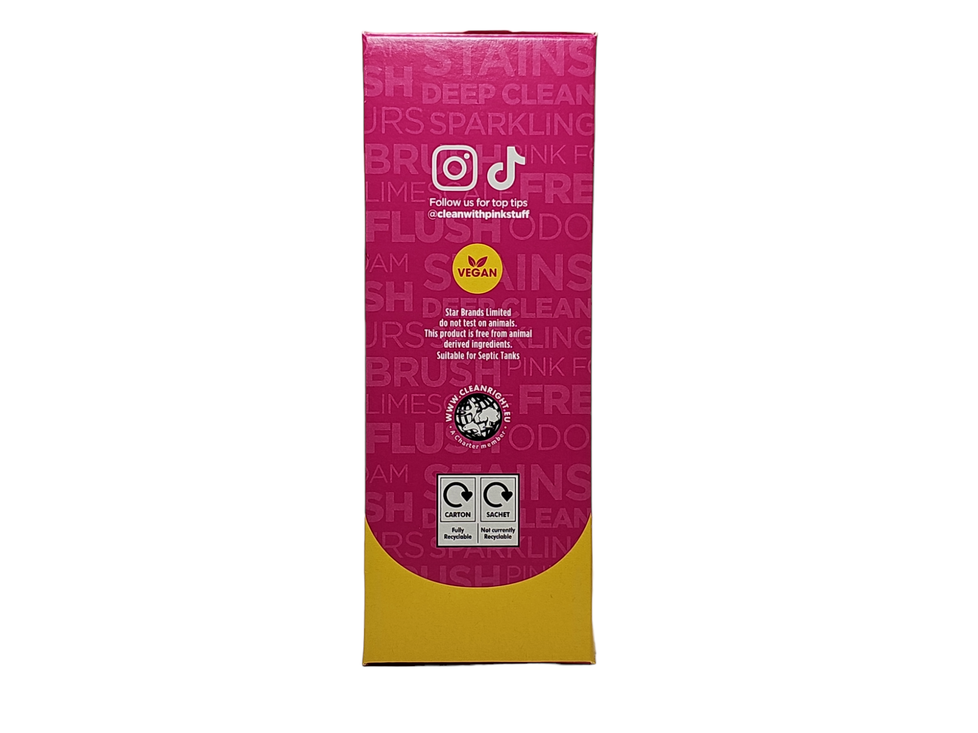 Espuma Activa Limpia Inodoro 3 Un x 100g (300g) The Pink Stuff