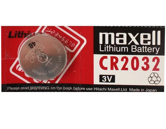 Pila Boton Litio 3V 2032 1u Maxell