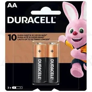 Pilas Alcalinas 1.5V AA 2u Duracell