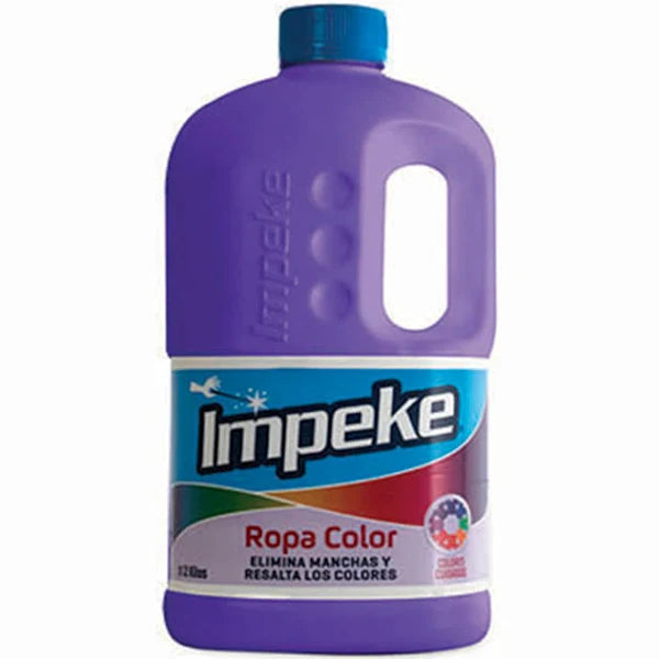 Quitamanchas Cloro Ropa Color 2l Impeke