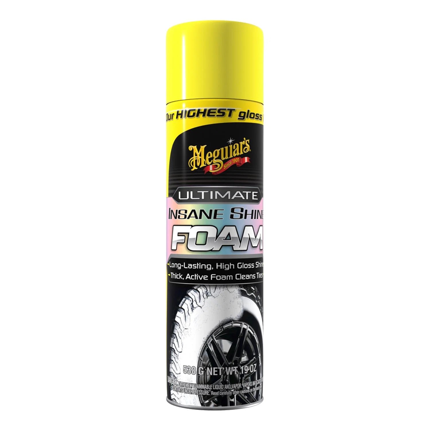 Renovador De Neumáticos Ultimate Insane Shine Foam 425g (G210419) Meguiar’s