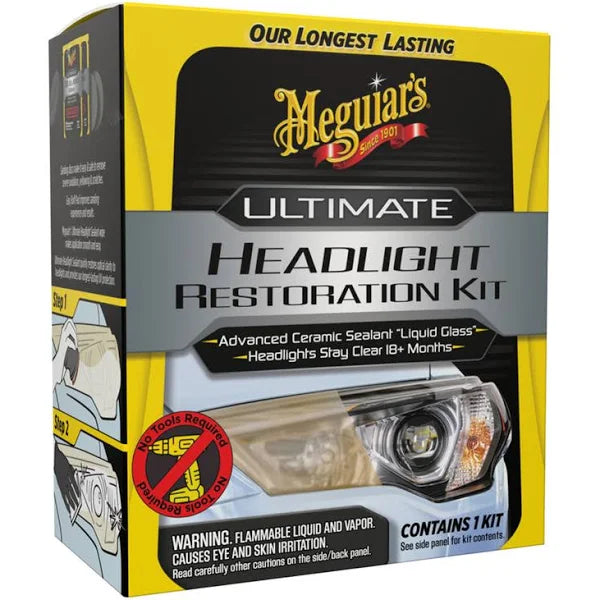 Restaurador De Focos Ultimate Headlight Restoration Kit (G2990) Meguiar’s