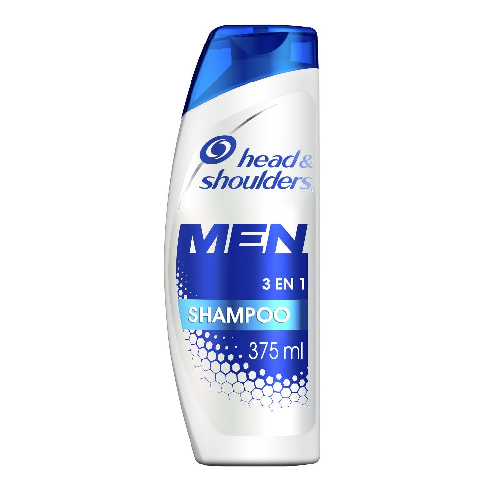 Shampoo Men 3 en 1 375ml Head Shoulders