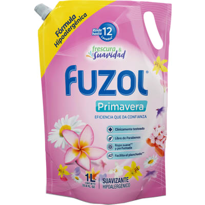 Suavizante Liquido Primavera doypack 1 Lt Fuzol