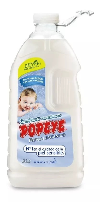 Suavizante Liquido popeye 3 Lt