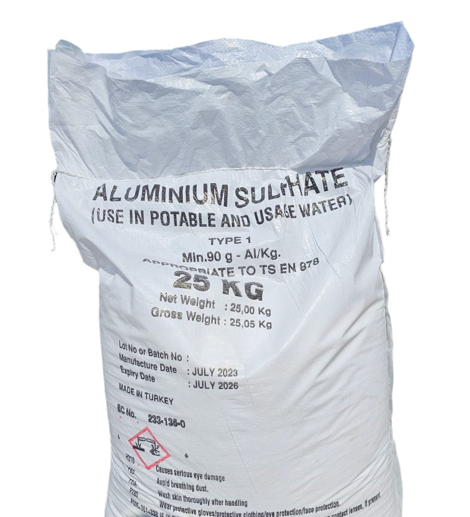 Sulfato De Aluminio Decantador Para Piscina 25Kg Vapohouse