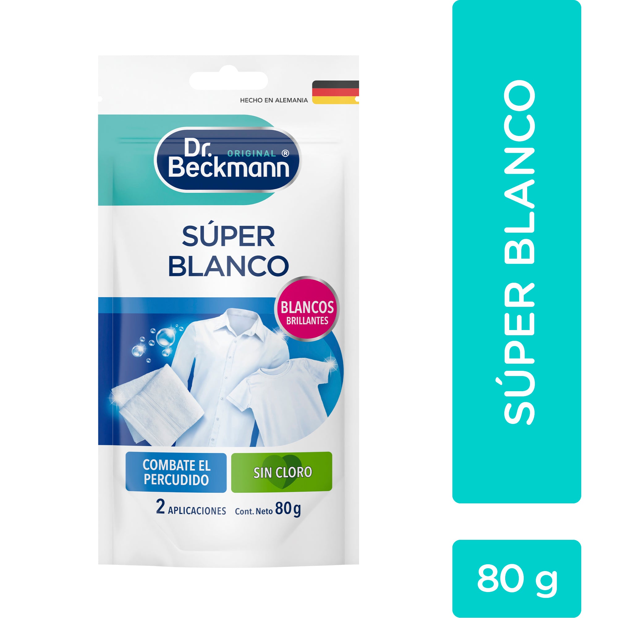 Quitamanchas Super Blanco En Polvo 80g 1u Dr.Beckmann