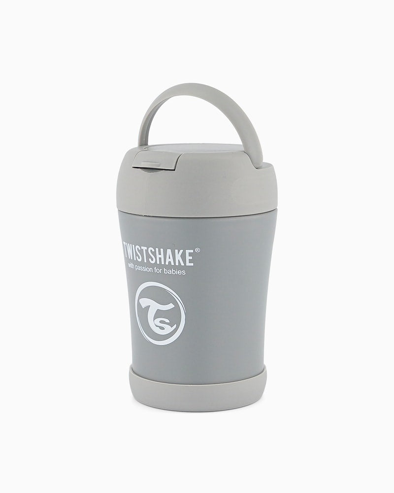 Termo Para Comida Gris Plastel 350mlTwistshake