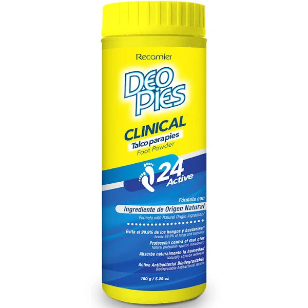 Talco Para Pies Recamier 150gr Clinical