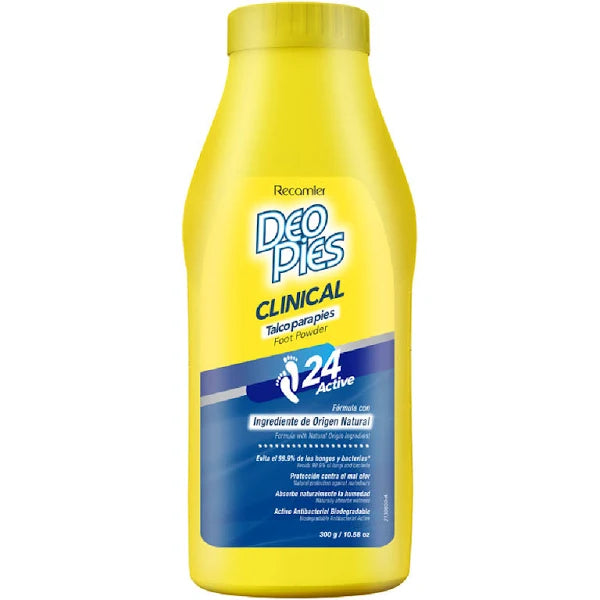Talco Para Pies Recamier 300gr Clinical