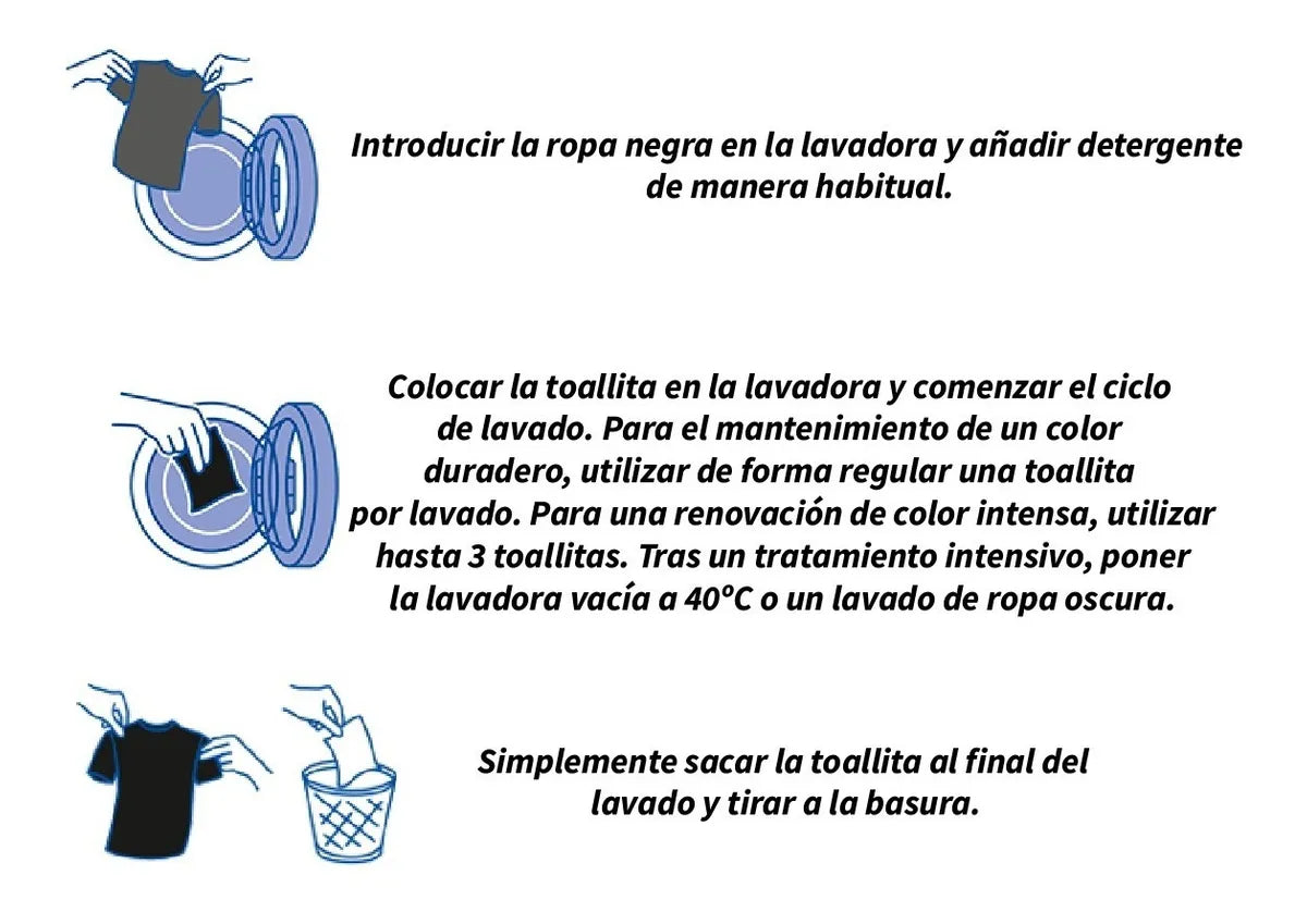 Toallitas Activas Negros Intensos 8 Un Dr.Beckmann