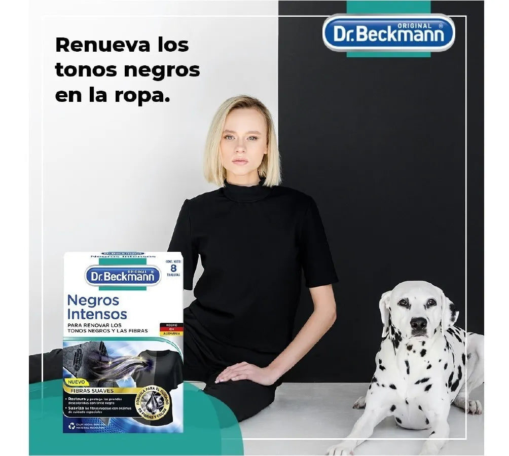 Toallitas Activas Negros Intensos 8 Un Dr.Beckmann