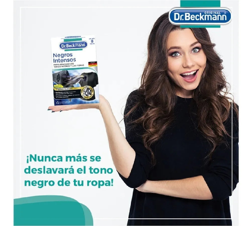 Toallitas Activas Negros Intensos 8 Un Dr.Beckmann