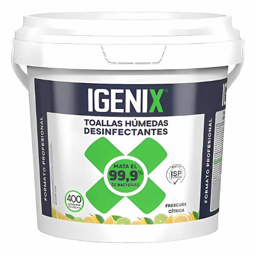 Toallitas Húmedas Desinfectantes Multiuso 400U Igenix
