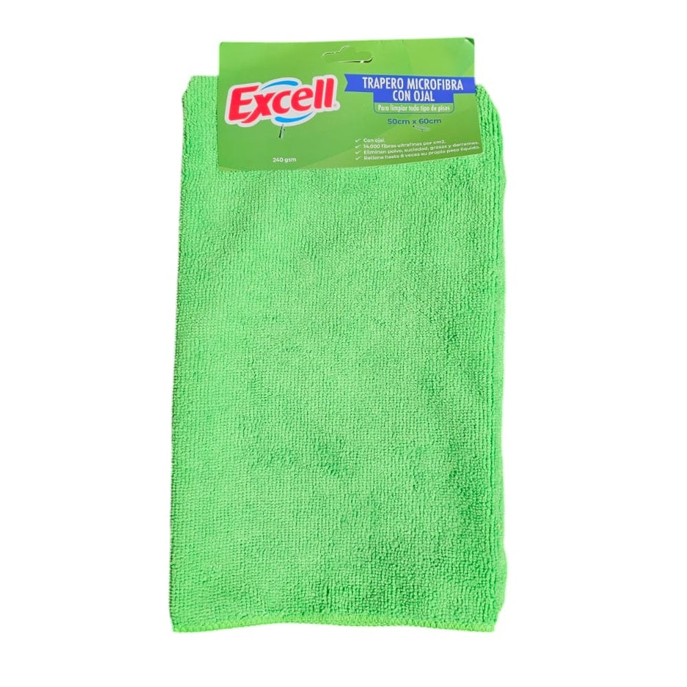 Trapero Microfibra 50x60cm Con Ojal Excell