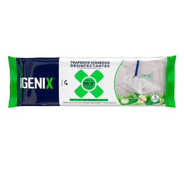 Trapero Humedo Manzana Verde 10 x 60cm 8u Igenix