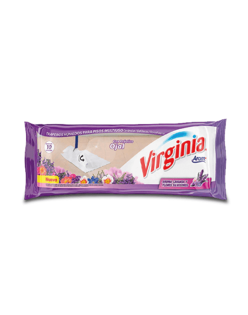 Trapero Humedo Multiuso Lavanda 10u Virginia