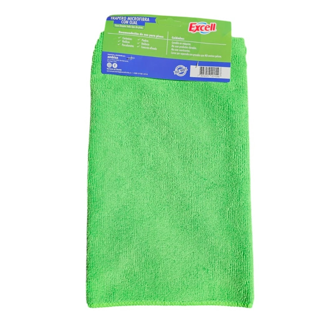 Trapero Microfibra 50x60cm Con Ojal Excell