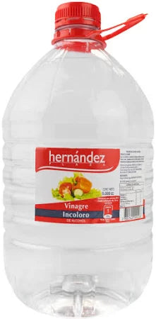 Vinagre De Alcohol Incoloro 5L Hernandez