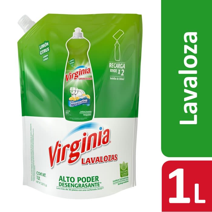 Lavalozas Limón Citrus Doypack 1L Virginia