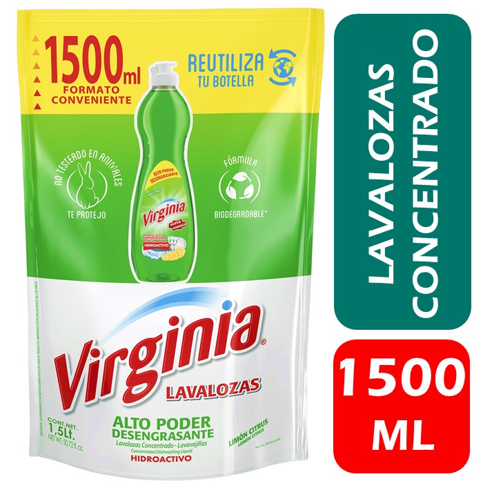 Lavalozas Limón Citrus Doypack 1,5L Virginia