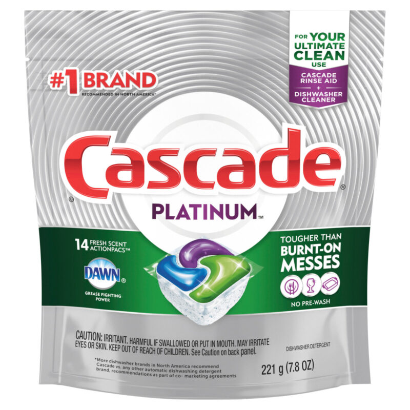 Lavavajillas Platinum Actions Packs Fresh 14Un Cascade