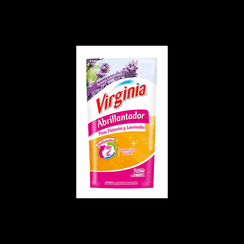 Abrillantador Piso Flotante Lavanda Doypack 400cc Virginia