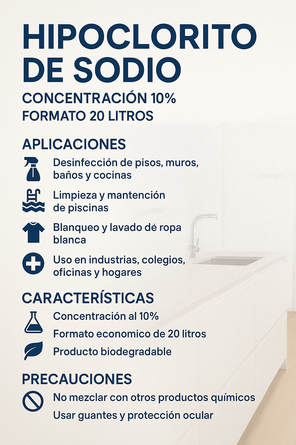 hipoclorito de sodio 10%