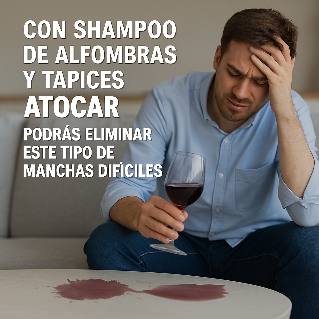 Shampoo De Alfombras y Tapiz Atocar T221E 5L Vapohouse