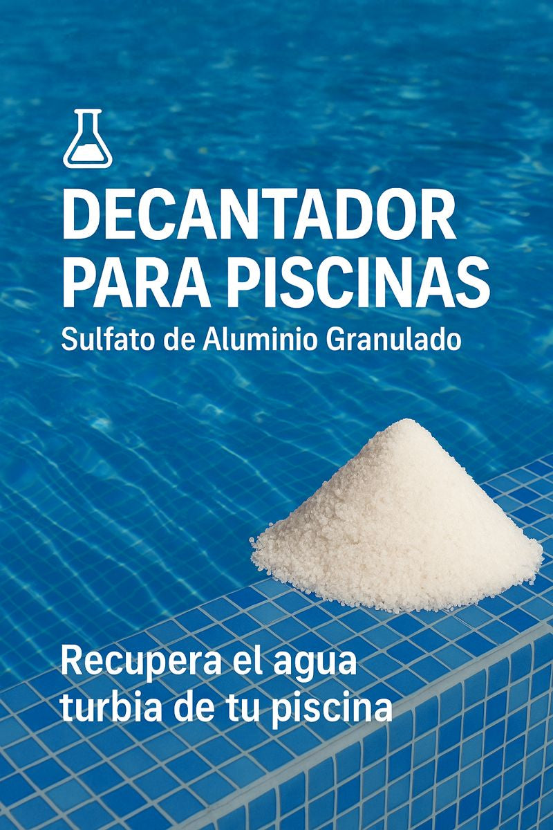 Sulfato De Aluminio Decantador Para Piscina 25Kg Vapohouse