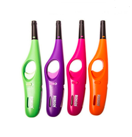 Pack 12u Encendedor Cocina Tubo Corto 1un Ronson