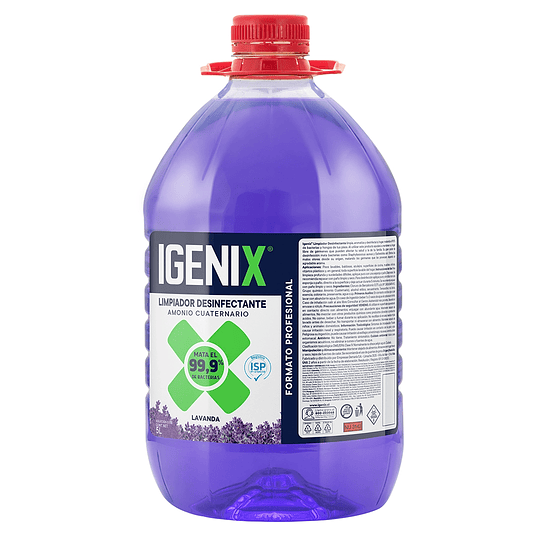 Limpiador Desinfectante Lavanda 5L Igenix