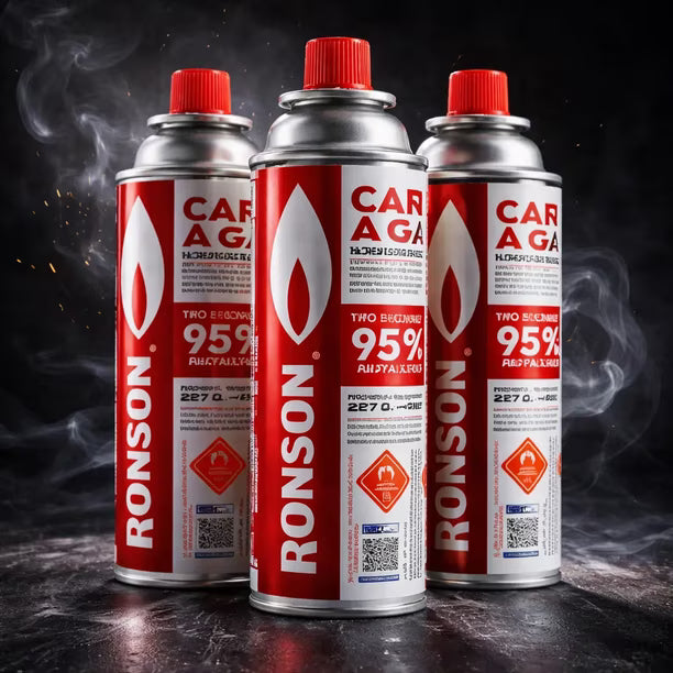 Pack 3u Cartucho Repuesto De Gas Butano 227g 1 un Ronson