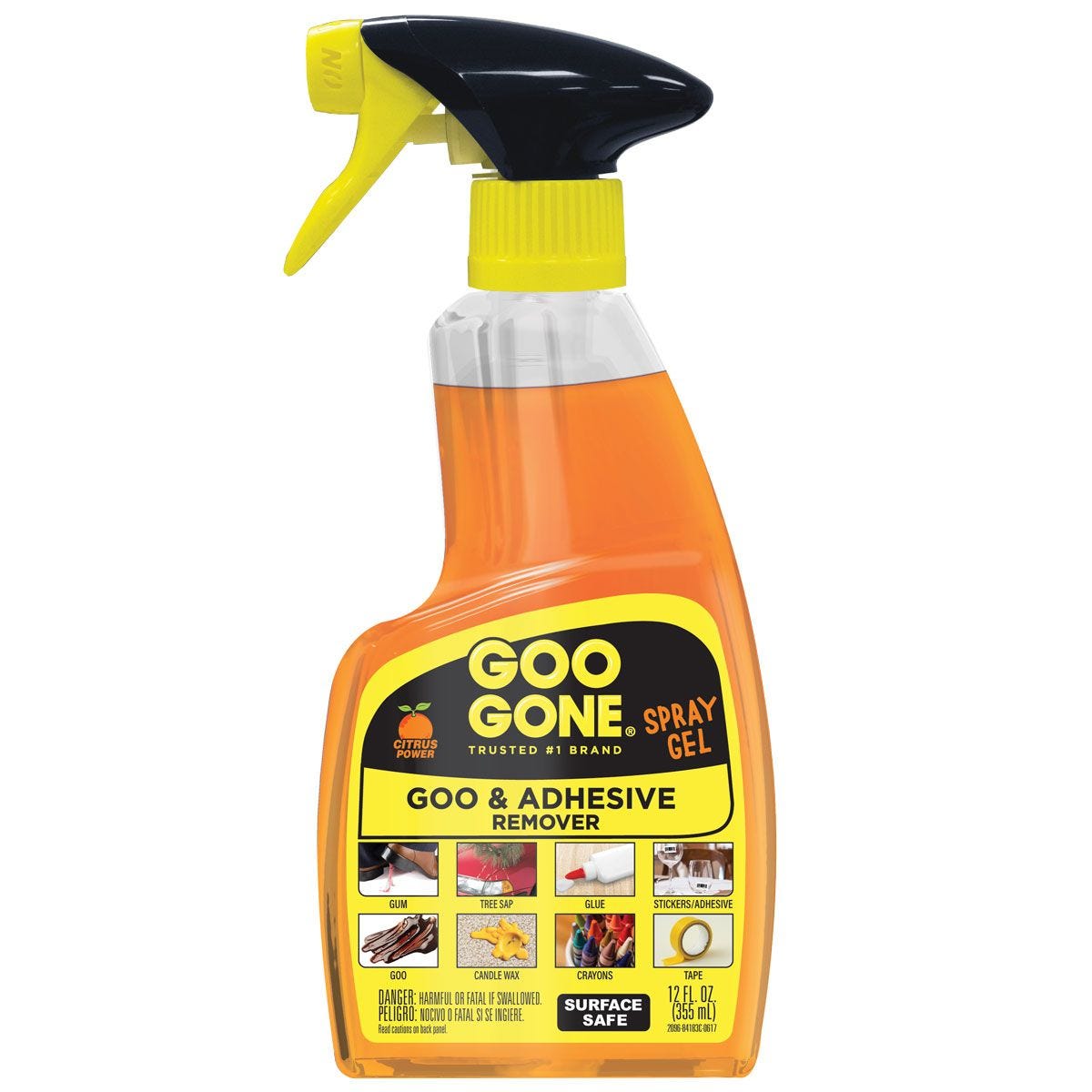 Removedor de Adhesivos Spray Gel 355 ml Goo Gone