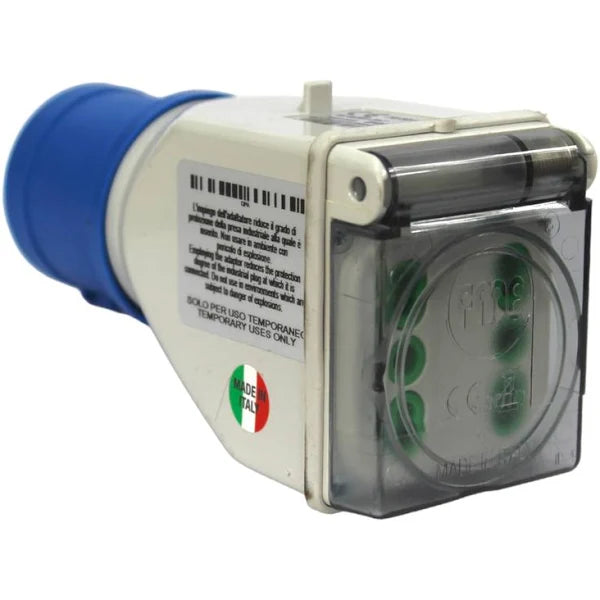 Adaptador Industrial 2x 2p+t 16A 250v IP44 Fanton Vkb