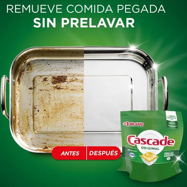 Lavavajillas Cascade Original 25U Scent