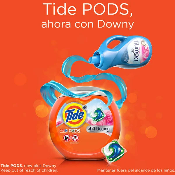 Detergente Capsulas Pods downy 15u Tide