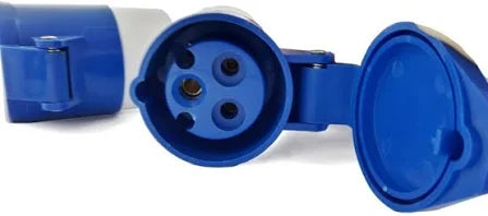 Derivacion Para Enchufe Industrial 3 Hembras 16A 250v IP44 Lexo