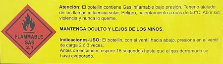 Recarga Encendedor Gas Butano Mini 18ml 1un Ronson