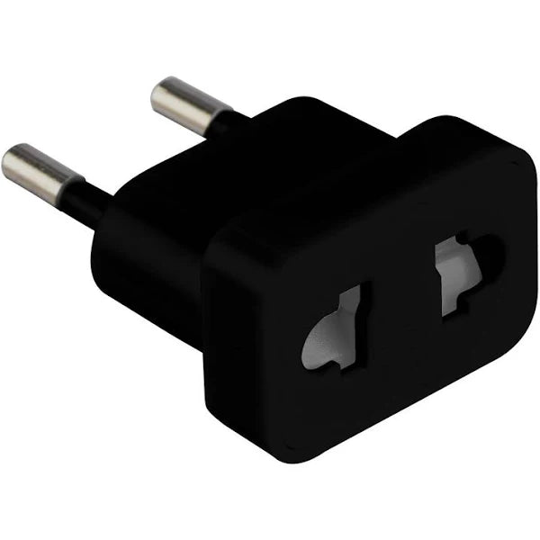 Adaptador Enchufe Americano Negro 10a Lexo