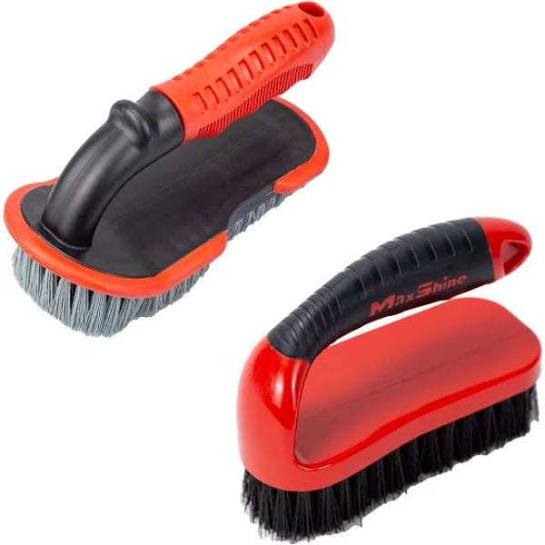 Cepillo Tire & Carpet Llantas, Alfombra y Tapices Rojo 1u (7011014) MaxShune