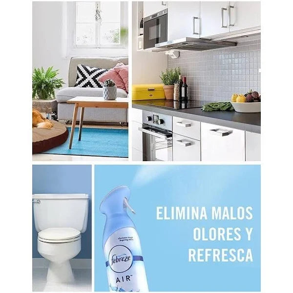 Aromatizante Ambiental Air Linen & Sky 250g Febreze