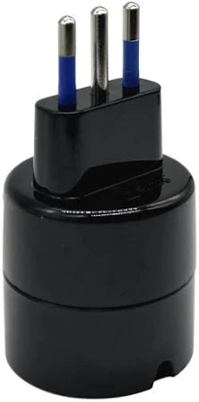 Adaptador Schuko Con Proteccion 2p+T 10a 250v Negro Lexo