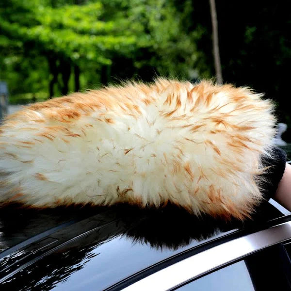 Guante De Lavado Super Sheepskin Wool Mitt (8011004) Maxshine