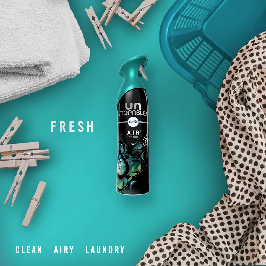 Aromatizante Ambiental Air Unstopables Air Fresh 250g Febreze